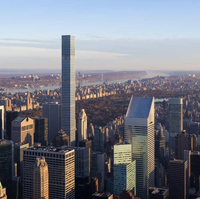 432 park avenue skyscraper thinnest tallest fanciest